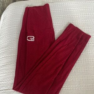 Emily HSU X CycleBar Red Leggings